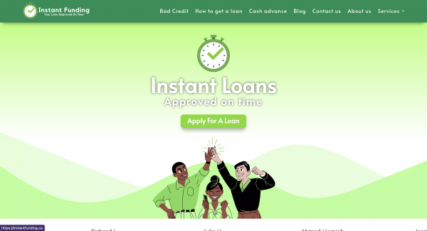 Instant Funding – Loans up to $1 200