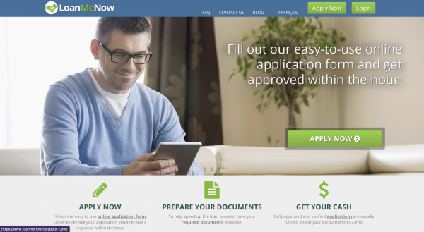 LoanMeNow – Mortgages up to $1.000