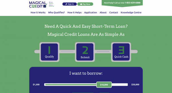 Magical Credit – Loans up to $20 000