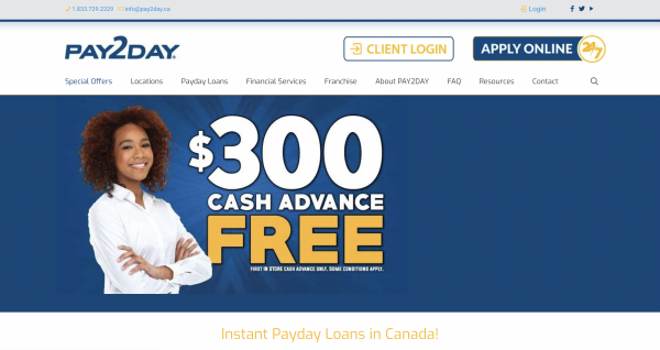 Pay2Day – Mortgages up to $15 000