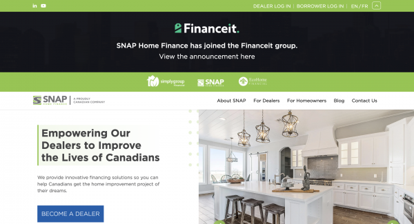 SNAP Financial Group – Loans up to $100 000